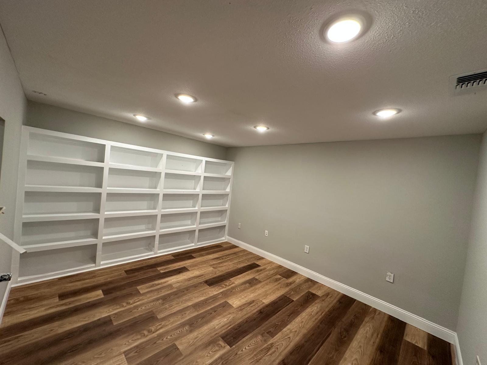 Finished flooring detail